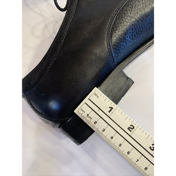 Johnston & Murphy Cap Toe Black Leather Oxford Dress Shoes 12M Classic Comfort main image 7